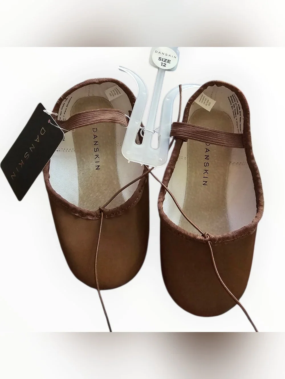 Tan Kids Ballet Shoes